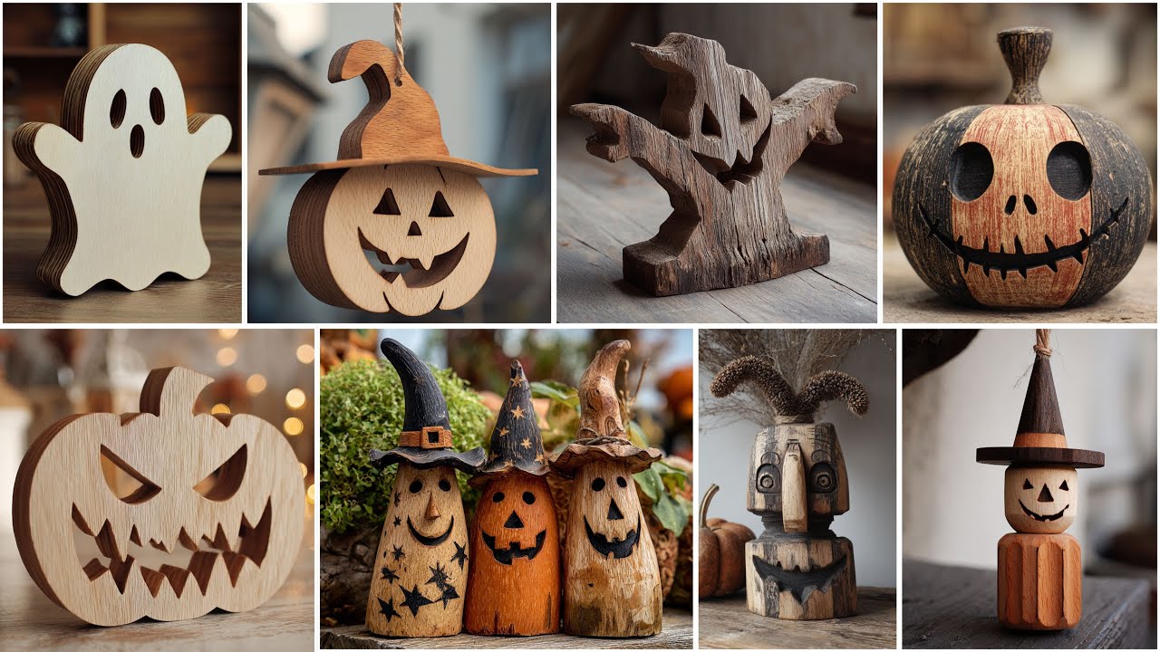 100 Rustic Wooden Halloween Decoration Ideas – DIY on a Budget