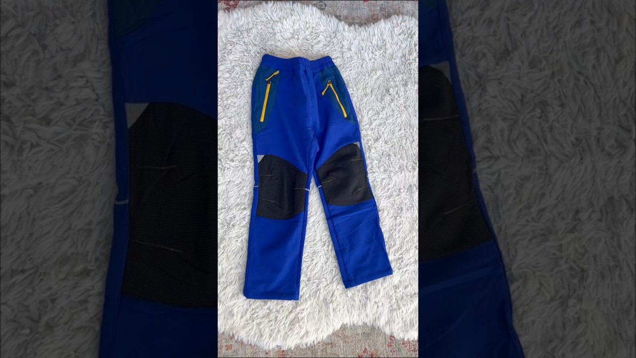 Kids Snow Ski Pants with Fleece Lining ❄️🧒 | Warm & Durable Winter Outdoor Wear 🏂